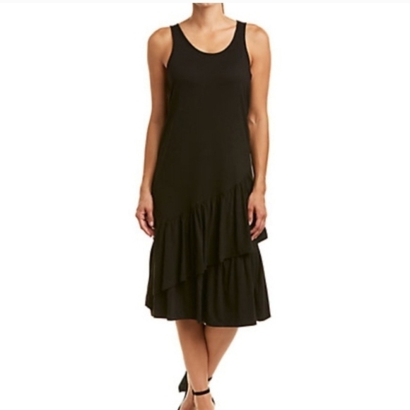 NEW! Beach Lunch Lounge Black Suki Dress. … - Picture 1 of 9
